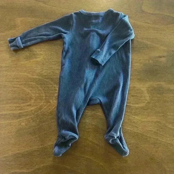 OLD NAVY. Lot of 3 Baby Boy Pajamas Long Sleeve 0-3 Months - Picture 7 of 16